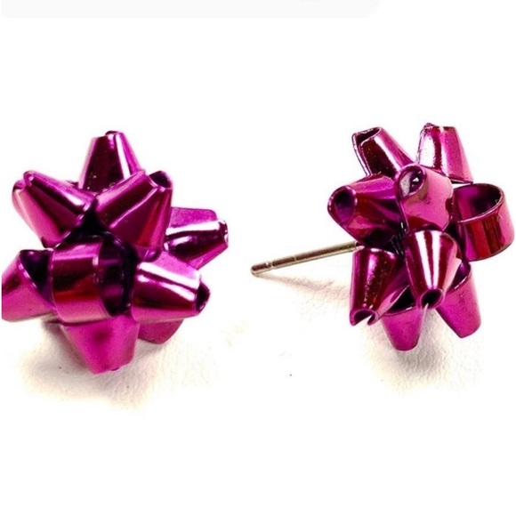 New Kate Spade Bourgeois Bow Studs - Picture 1 of 12